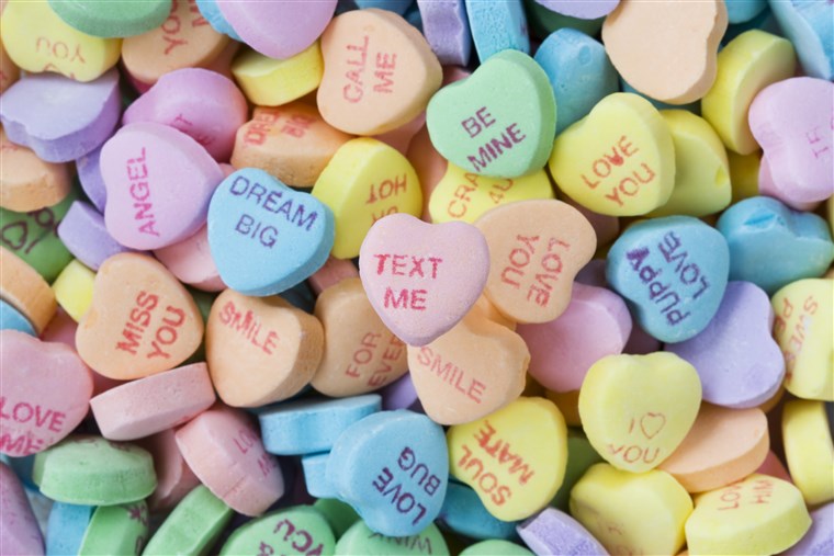 Valentines Day candy printing